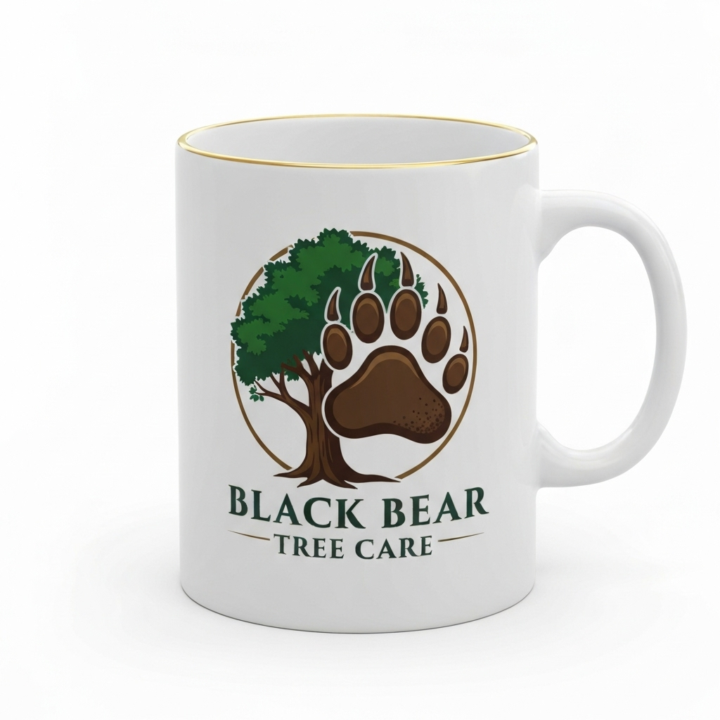 Black Bear Tree Care Coffee Mug